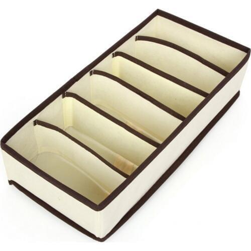 Multi-grids Clothes Socks Bra Ties Underwear Storage Boxes Organizer Container Home Tiny Things Storage Box