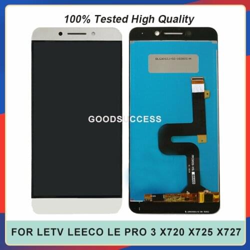 5.5" For LeTV LeEco Le Pro 3 LCD X720 X725 X727 X722 X726 X728 Touch Panel Glass Sensor Assembly Free Tools