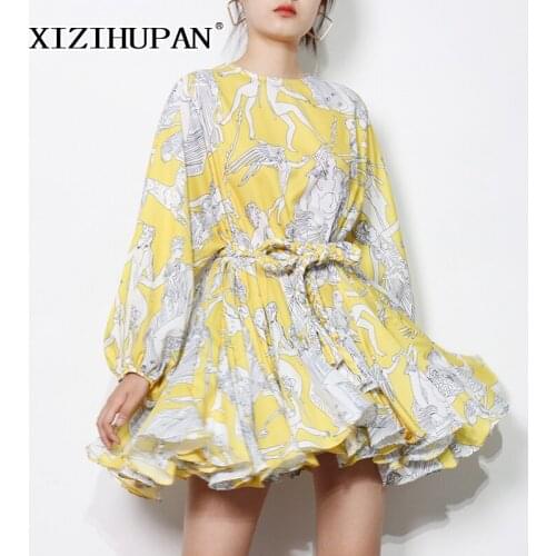 Летние платья мини XIZIHUPAN China At AliExpress