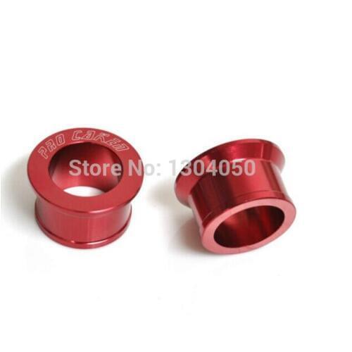 Rear Spacer sleeve For CR125 250 CRF250 CRF250X CRF450 CRF450X Red Motocross Offraod Motorcycle