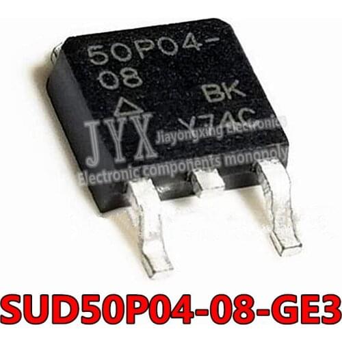 10PCS/LOT SUD50P04-08-GE3 TO-252 50A40V New original spot hot sale