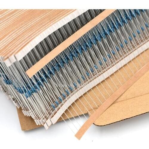 100PCS/LOT 1/6W 150R ohm Metal Film Resistor 150 ohm 1/6W Watt Color Ring Resistance