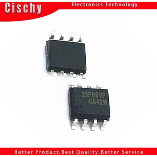 20pcs/lot M25P80V M25P80 25P80 SOP-8 In Stock