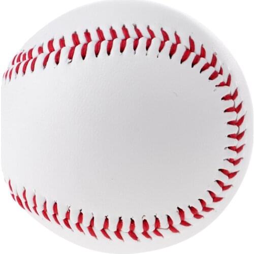 9 inch Blank PU Training Baseball Outdoor Sport Softball Practice Base Ball