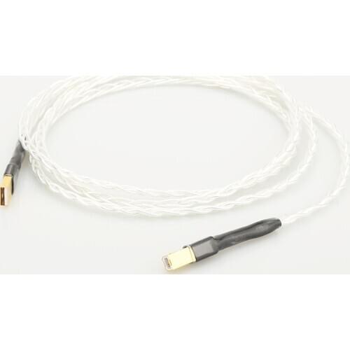 Audiocrast interconnect USB cable with A to B plated gold connection USB audio cable