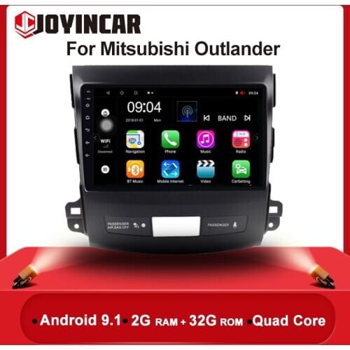 2 Din Android 9.1 Car Radio Multimedia Player Navigation GPS For Mitsubishi Outlander 2006 2007 2008 2009 2010 2011 9 inch FM
