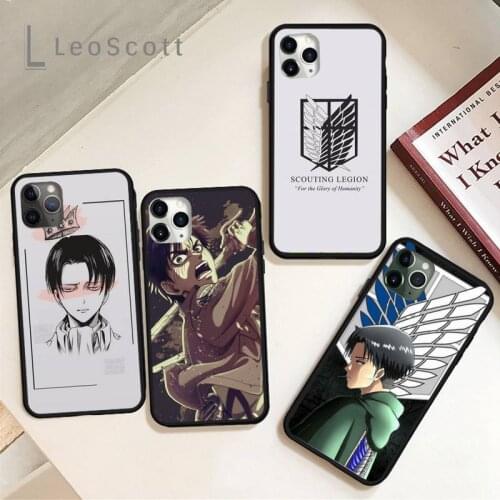 Attack on titan Wings of Liberty anime Phone Case for iPhone 11 12 pro XS MAX 8 7 6 6S Plus X 5S SE 2020 XR Soft silicone cover