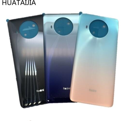 New 6.67 inch For Xiaomi Redmi Note 9 Pro 5g Original Glass Back Rear Housing M2007J17C case