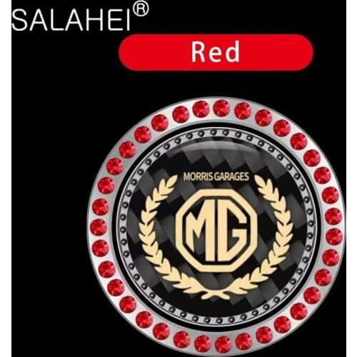 One-click Start Button Decoration Ring Hand-set Diamond Crystal For MORRIS GARAGE MG 550 3 5 6 7 TF ZT ZR 42 ZS HS RX5 GS GT SUV