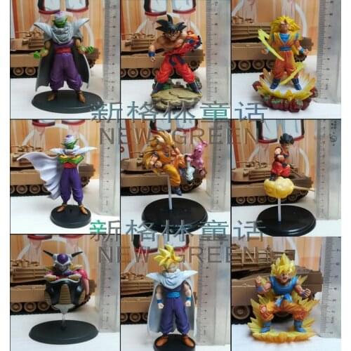 BANDAI Dragon Ball Action Figure Genuine Anime Ornaments Son Goku Piccolo Majinbuu Scene Ex Cashapou Big Egg Scenery Model Toy