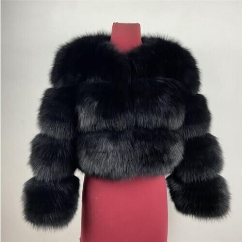JVYVJV Fashionable Fur Coats
