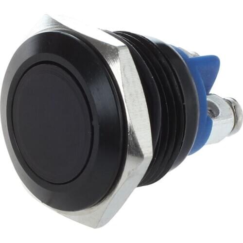 Horn Switch Horn Button Push Button Switch For Car 16mm 12V