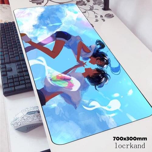 Weathering With You Mousepad 900x400x2mm Anime Computer Mouse Mat Gamepad Pc Gamer Gaming Mousemat Cute Desk Pad Office Padmouse