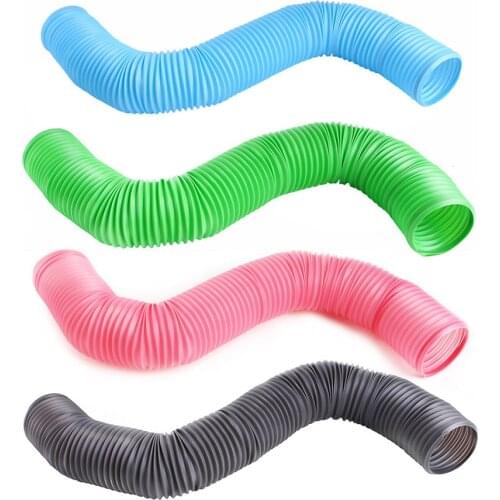 Small Pet Fun Tunnel Telescopic 100cm Pipe Small Animals Collapsible Play Tunnel Exercise Tubes for Rabbit Guinea Pig Hamster