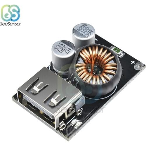 10V-32V to 3.8V-12V DC-DC Step Down Buck Converter Module QC2.0 QC3.0 Fast Quick Charger USB Board for Mobile Phone