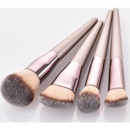 4pcs Large Makeup Brushes Set Foundation Powder Blush Shadow Make Up Brush Professional Makeup Cosmetics