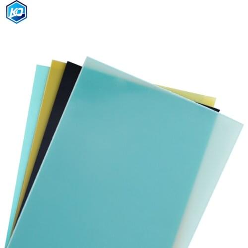 100x200 colored Glassfibre Template Board Sheet Epoxy Glass Fiber G10 FR4 Fibreglass Plate For DIY QAV drone accessory