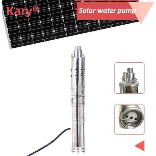S122T-30 12v brushless stainless steel submersible solar water pump/solar borehole pump price