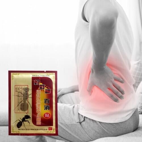 Self heating Joint Body Pain Relief Patch Ant Venom Analgesic Plaster Relieve Pain Balm for Lumbar spine Rheumatism Arthritis Ac