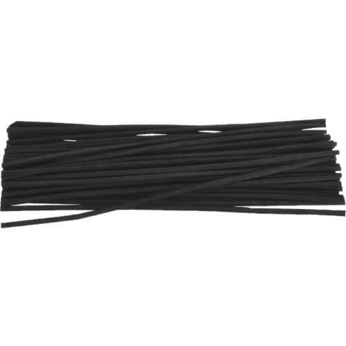 50pcs/pack Rattan Reed Stick Black Fragrance Oil Diffuser Replacement Aroma Stick for Home Bedroom Bathrooms Decor Gifts