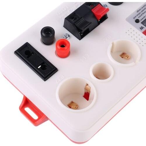 LED Lamp Bulb Light Voltage Power Quick Fast Tester for E27 B22 E14 Lamp Bulb Light Test Box with Sound Alarm EU plug