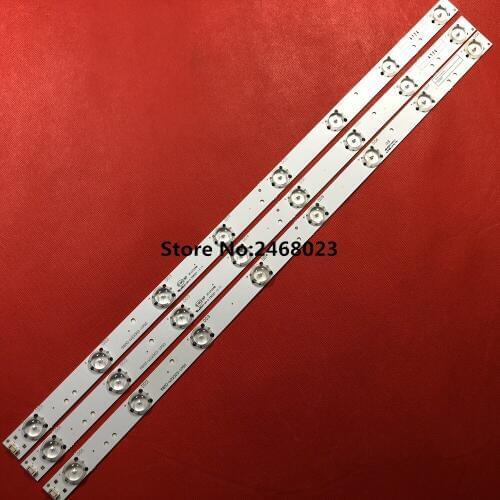 LED Backlight strip 8 Lamp for Sky worth 32E350E 32E320W 32E306C 32INCH WS V2.0 PITCH 80MM 32E310C LED32C45RQD dl3271(B) W