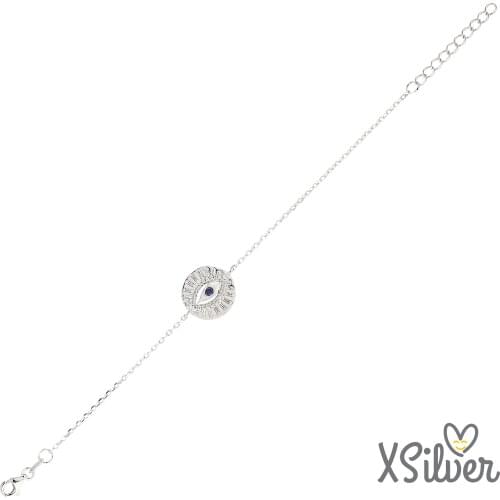 XSilver HC24434 925 Ayar Gümüş Taşlı Bileklik