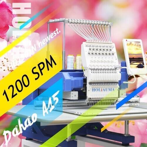 3 Years Quality Warranty!!!Used Swf Simliar Portable 1 Head Computerized Embroidery Machine Uk Price in india Dahao A15