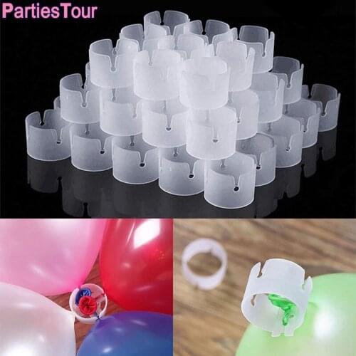 30pcs Balloons Arch Buckle Plastic Clip Bracket Balloon Arch Convenient Clip Connector For Birthday Wedding Party Garden Decor