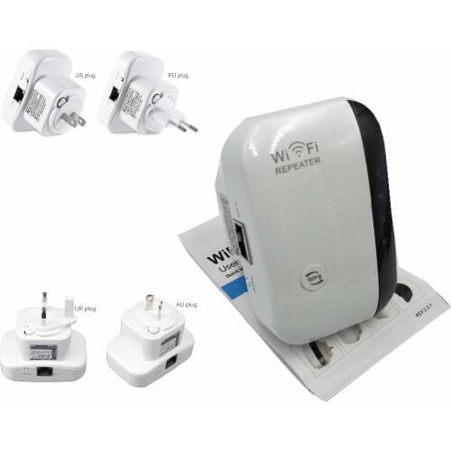 300Mbps Wireless N 802.11 AP Wifi Range Router Repeater Extender Booster US/EU AU UK Plug
