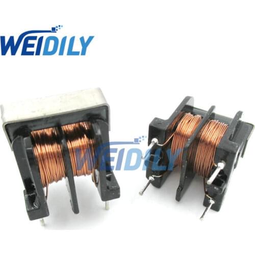 5PCS/LOT UU10.5 UF10.5 10mH 10MH Pitch 10*13mm Common Mode Choke Inductor For Filter Inductance Copper wire Common Inductors