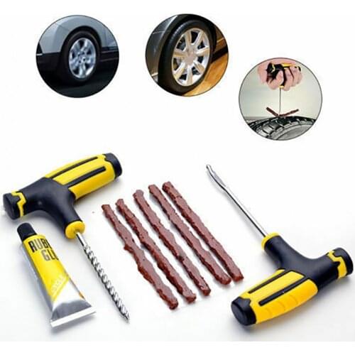 70% Dropshipping!!1 Set Tire Repair Kit Ergonomics Design Car Accessories Alloy Tubeless Tyre Patches Assortments for Vehicles