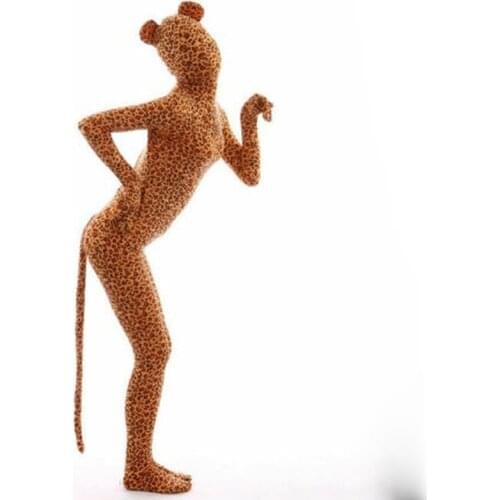 Medias De Leopardo Mascot Costume Suits Cosplay Party Game Outfits Promotion New High Quality Cartoon Character Unisex Clothing