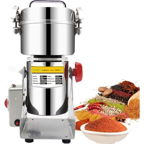 Household Electric Grinder Swing Type Dry Food Grinder Three-layer Blade 25000RPM High-speed Crushing Spice Herb Grain Crusher