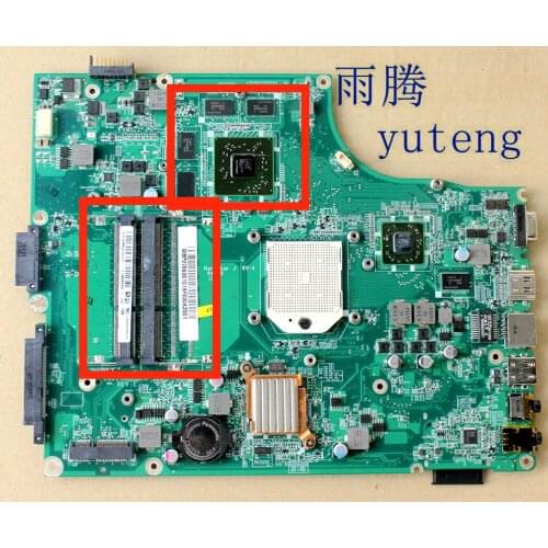 DA0ZR8MB8E0 MBPV706001 MB.PV706.001 mainboard for aspire 5553 5553G laptop motherboard ATI card DDR3 2 Memory slot