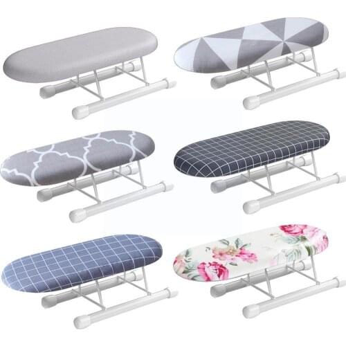 New Ironing Board Home Travel Cuffs Detachable Portable Washable Neckline Protective With Cuffs Mini Non-slip Sleeve Foldin Q2Z4