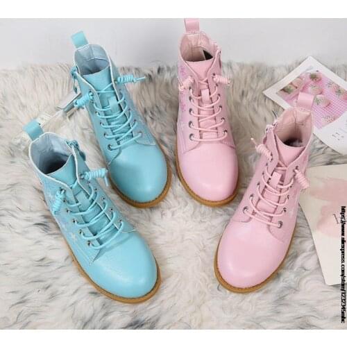 Female baby short boots autumn and winter new 2021 fashion Genuine Leather Princess childrens shoes plus velvet snow boots