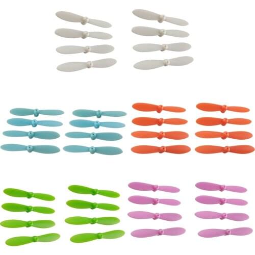 Colorful Drone Propeller Blade Accessories for CX 10 RC Aircraft Kits, Pack of 40