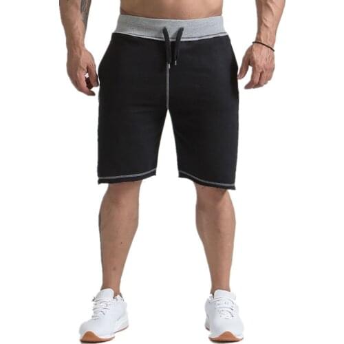 Summer Fitness Sports Shorts Mens Casual Breathable Running Training Gym Five-point Pants Ropa Deportiva Hombre Workout Shorts