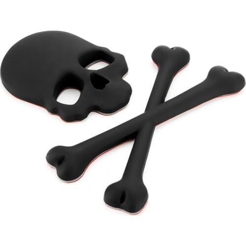 Car Styling The Punisher 3D Metal Skull Sticker Emblem Body Badge Accessories For Dodge charger journey challenger caliber