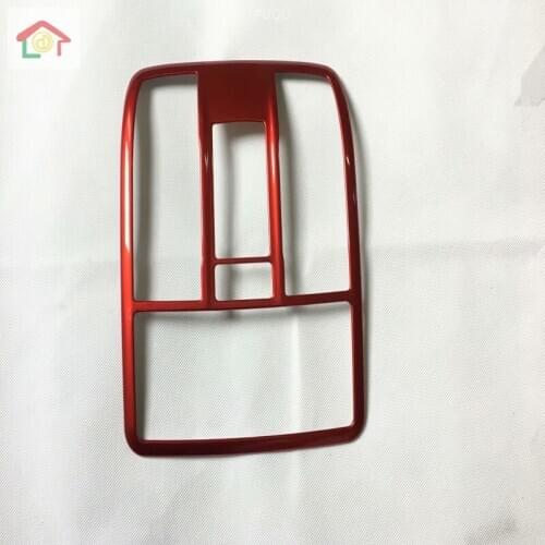 NEW ABS RED Front Head Back Read Reading Switch Light Lamp Frame Roof Trim Part For Mazda CX-3 CX3 2017 2018 2019 2020
