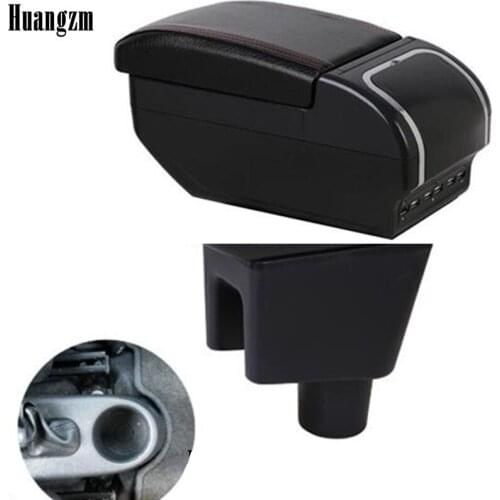 Armrest for Proton BLM FL FLX Dual Layer Heighten Large Space Central Store Content Box with Cup Holder Ashtray USB Interface