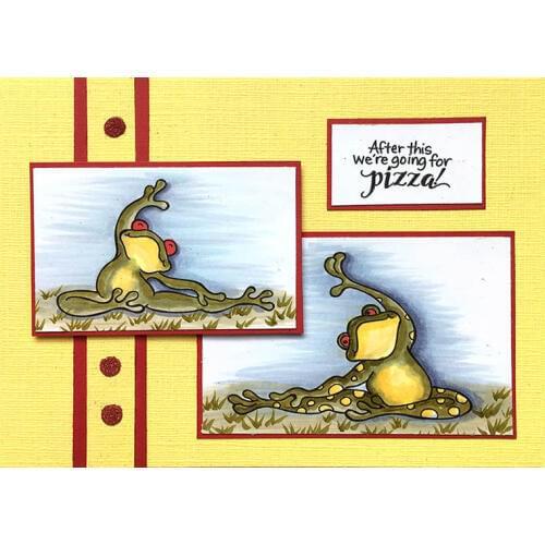 Clear Stamps Yoga Frog thinking Cupcakes Transparent Stamp for DIY scrapbooking Crafts Cards New 2019