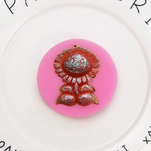 Sunflower Fondant Silicone Mold Baking Decorative Mobile Phone Epoxy Mold XGY-204