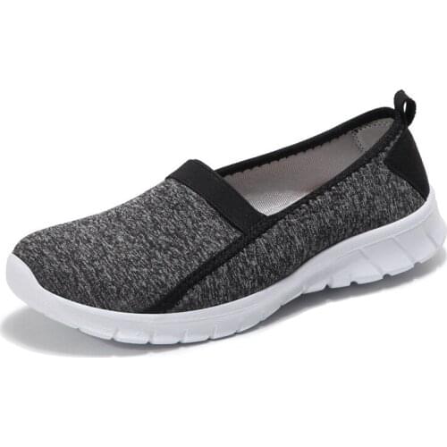 Air Mesh Womens Sneakers Walking Shoes Sports Flats