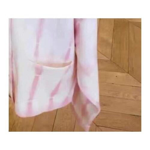 2021 Autumn Women Knitted Cardigan With Buttons Female Casual Turn Down Collar Long Sleeve Knitwear Pink Sweet Jacket