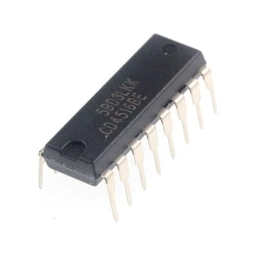 10pcs/lot DIP16 MC14516BCP MC14516 CD4516BE CD4516 DIP 4516BE DIP-16