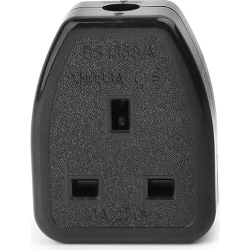 13A 250V Assembled UK Standard Power Socket Wiring Outlet Adaptor British Plug