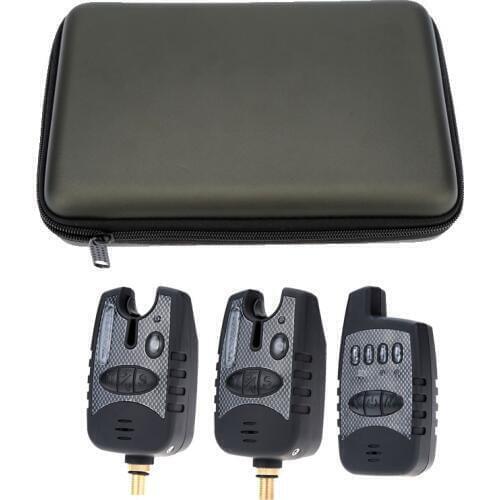 Wireless Fishing Alarm Fishing Alerts Bite Alarm Pesca Swinger Digital Fishing LED Alarm Set 2 1 Receiver Carp Fishing