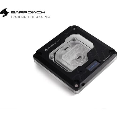 Barrowch FBLTFHI-04N V2 LRC2.0 RGB CPU Water Cooling Block for Intel